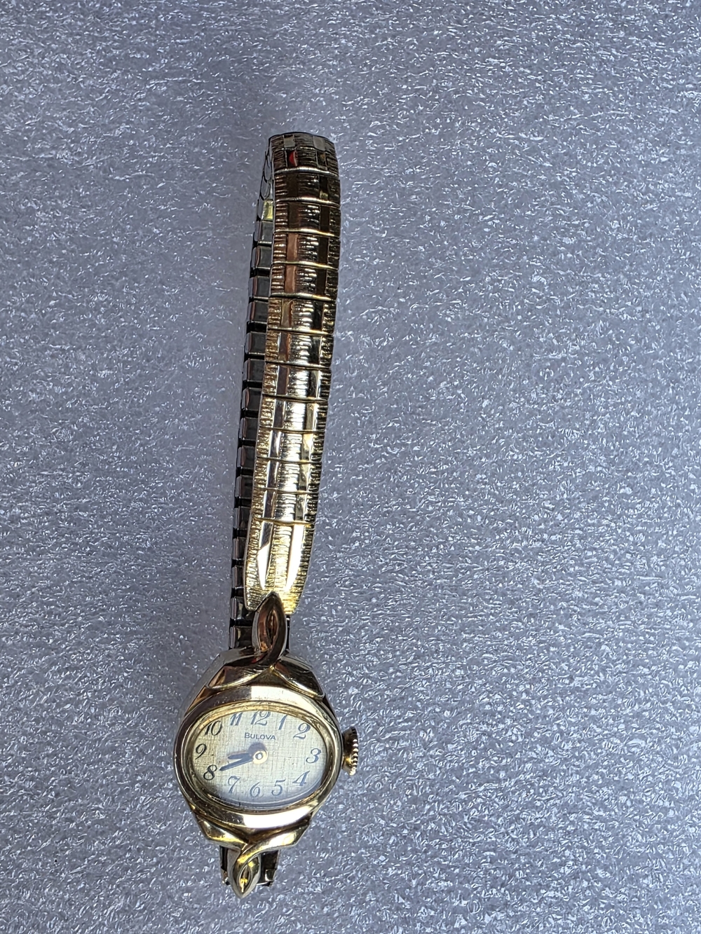 Vintage 1977 Bulova Ladies Cocktail Watch - 10K RGP - Mechanical Wind Up - Picture 3 of 10